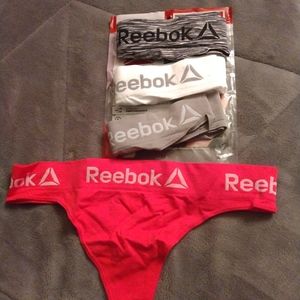 Reebok Seamless Thongs NWOT